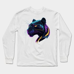 Panther Portrait Long Sleeve T-Shirt